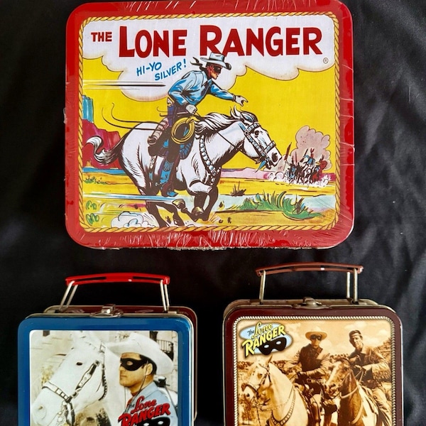 Us State Ranger Lunchbox Lone Ranger - Etsy
