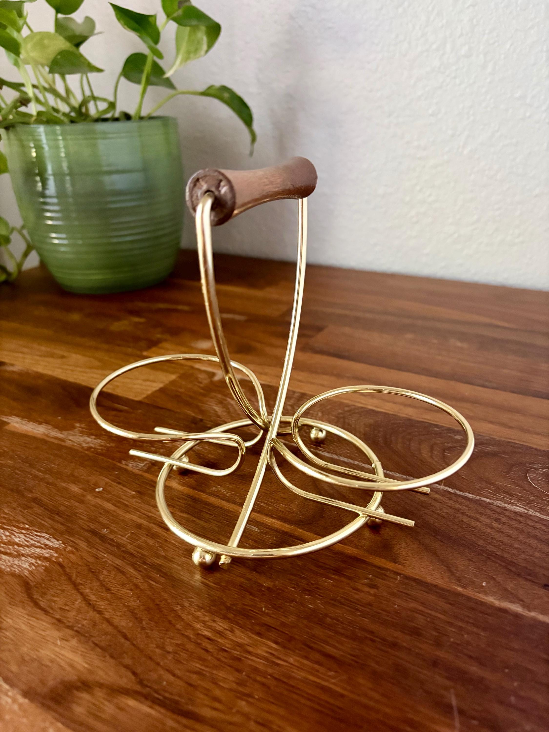 Mid Century Glassware Caddy - Etsy