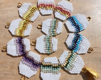 Perlen Ovale.  Perlen perlen ohrringe.  In verschiedenen Farben erhältlich.  Geschenk für sie.