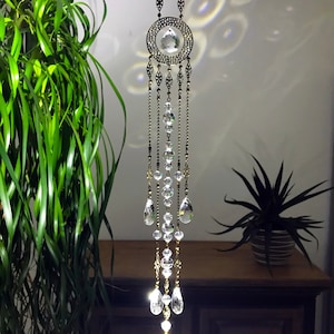Unique crystal window decoration suncatcher chandelier hanging, sun catcher crystals for windows, deco crystals, crystal hanging