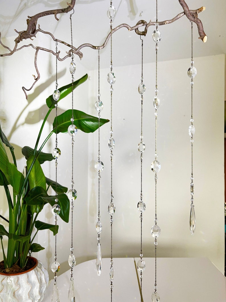 7set Unique Crystal Decor Hangings Cristmas Decor Etsy