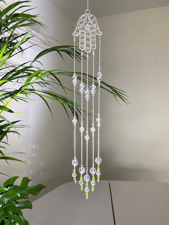 Unique Crystal Window Decoration Suncatcher Chandelier Hanging