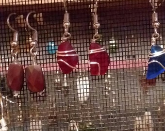 OOAK Hand Crafted Alaskan Sea Glass Earrings