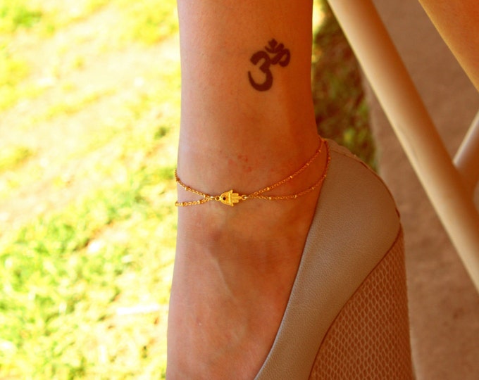 Elegante Women - Hamsa Anklet