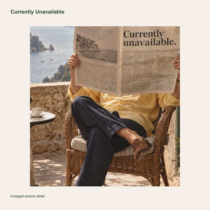 Currently Unavailable Printable Wall Art, Retro Digital Download, 5 PDF Sizes Including 50x70 cm image 3