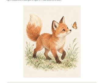 Woodland Birthday Treasure Hunt PDF: 8 Picture Challenges, Invitations and Certificate, Ages 5–7