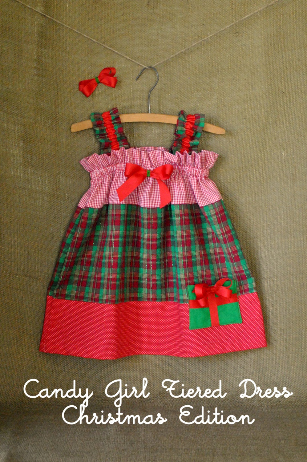 Candy Girl Tiered Dress Baby Toddler Girls Easy PDF Dress Etsy