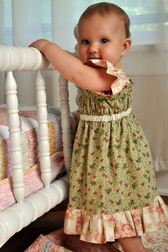 infant ruffle dress