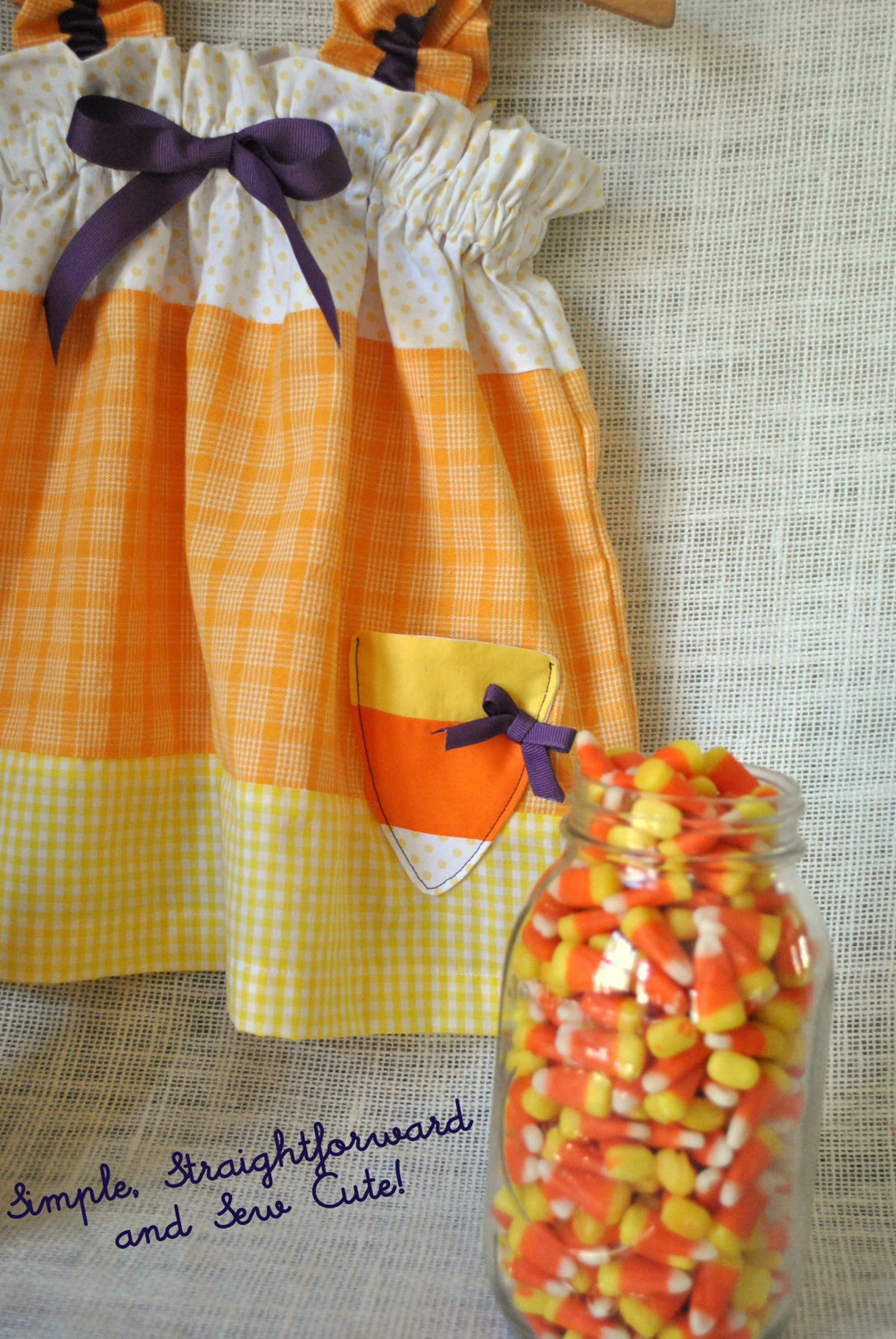 Halloween Candy Girl Candy Corn Dress Baby Toddler Girls Etsy