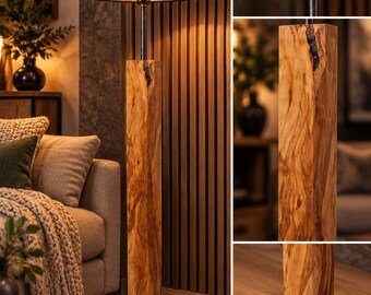 Unique Apple Tree floor lamp!!! – solid wood | loft/rustic style