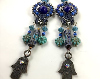 Lapis Earrings