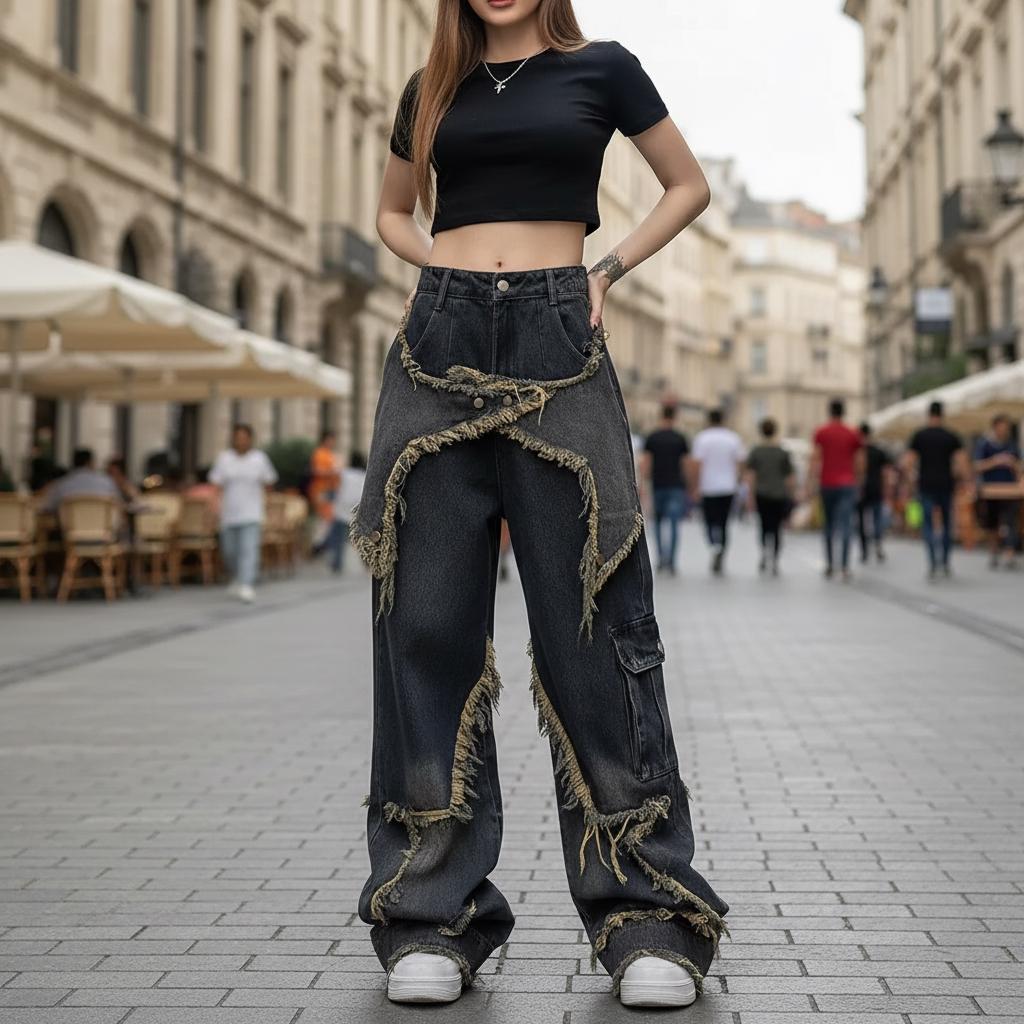 Star Pants Y2k - Etsy