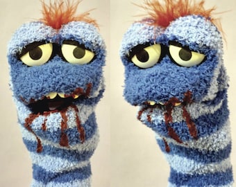 Zombie Sock Puppet