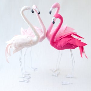 Downloadable Stuffed Flamingo sewing pattern image 2