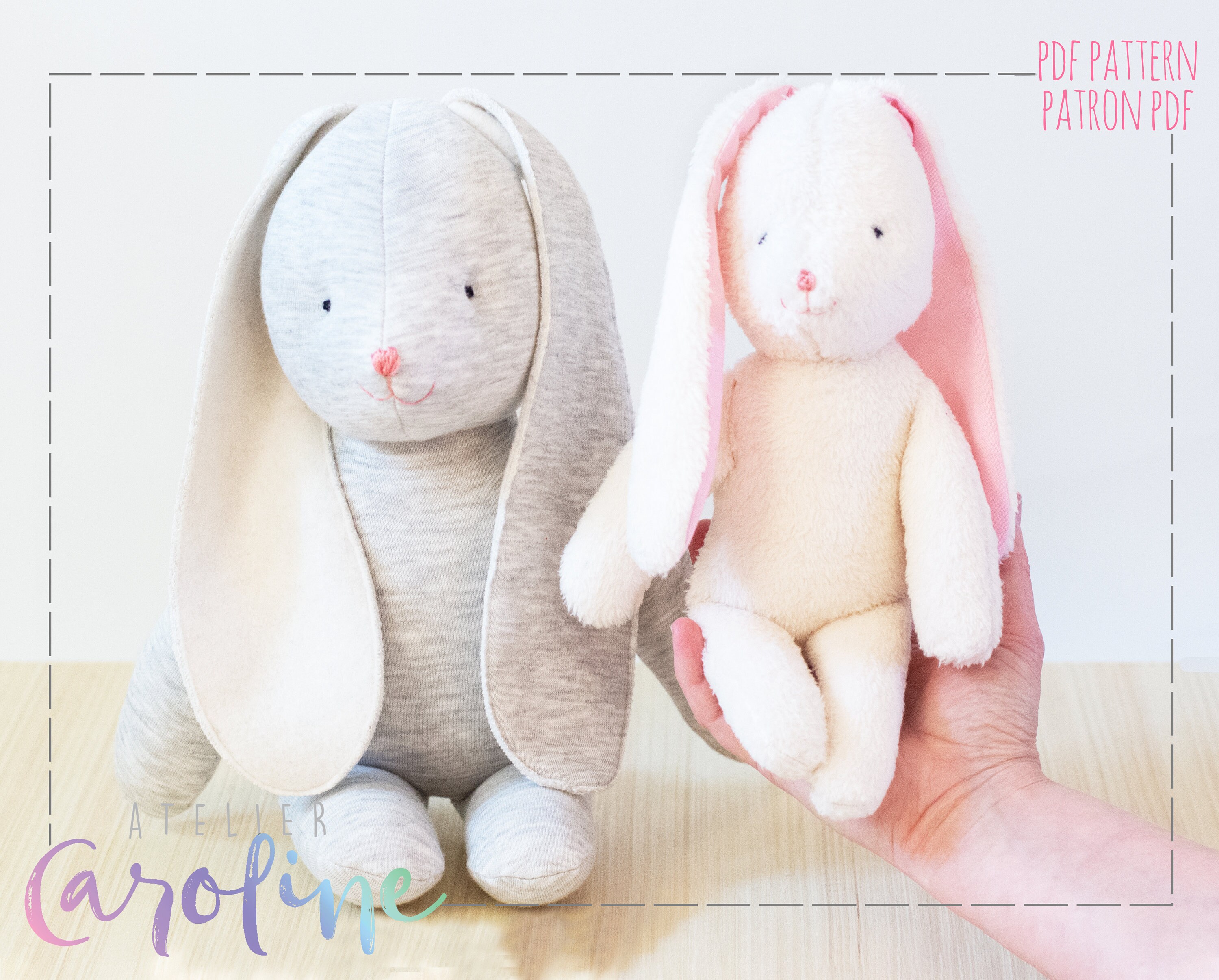 Diy stuffed bunny hotsell