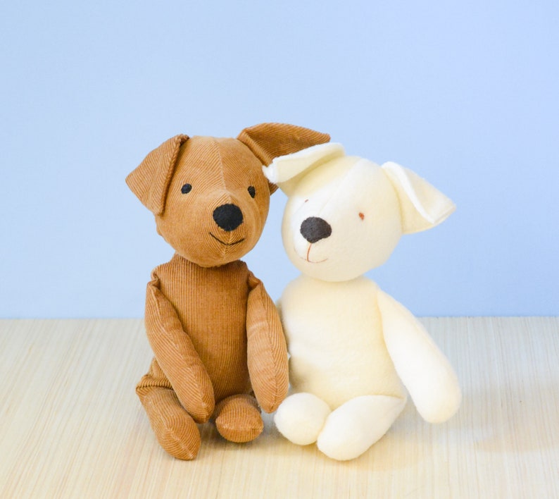 Downloadable Sewing Pattern and Tutorial Stuffed Toy Dog Etsy Canada