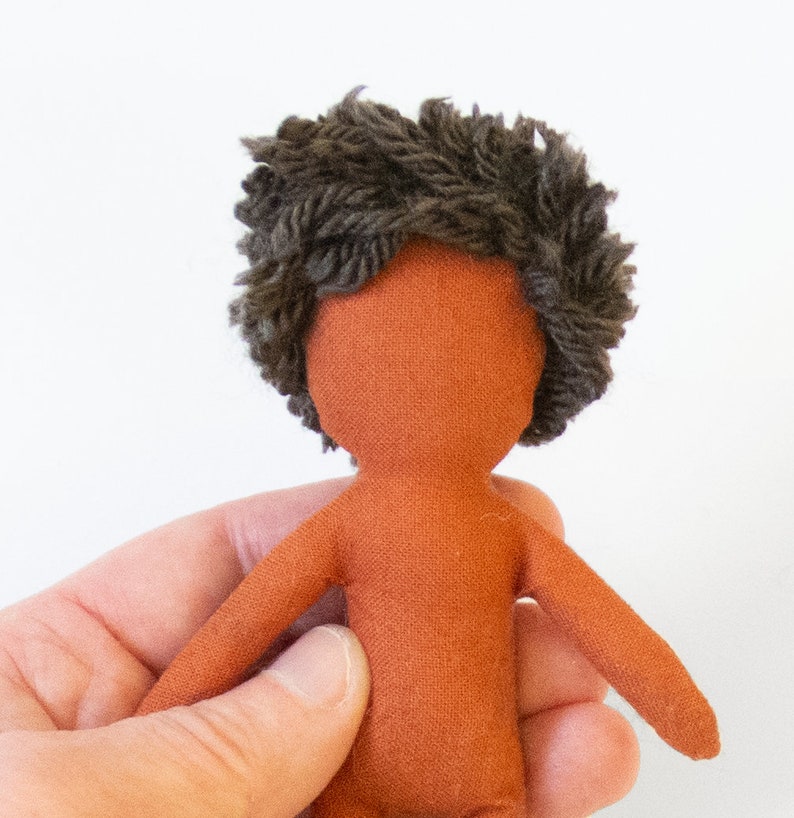 Mini Rag Doll PDF Sewing Pattern, English and French, Included Are ...