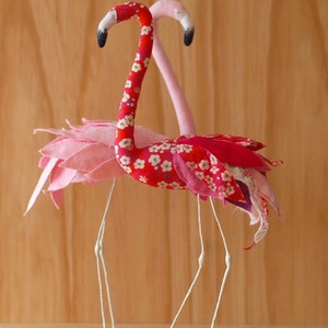 Downloadable Stuffed Flamingo sewing pattern image 4