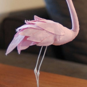 Downloadable Stuffed Flamingo sewing pattern image 3