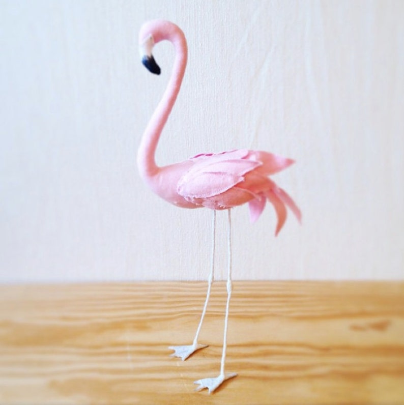 Downloadable Stuffed Flamingo sewing pattern image 5