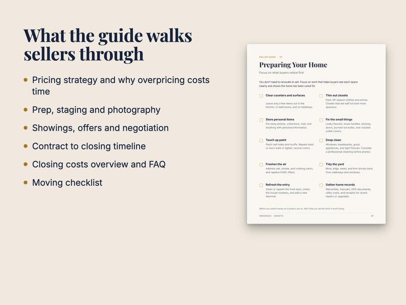 Editable Real Estate Seller Guide & Listing Presentation Bundle (PowerPoint, Google Slides, Canva) image 6