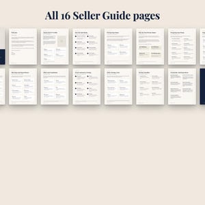 Editable Real Estate Seller Guide & Listing Presentation Bundle (PowerPoint, Google Slides, Canva) image 2