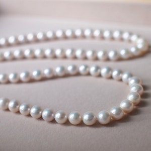 淡水真珠ネックレス (8-9 mm) // 美しい光沢 // 14K ゴールドフィルド // 豪華で時代を超越した