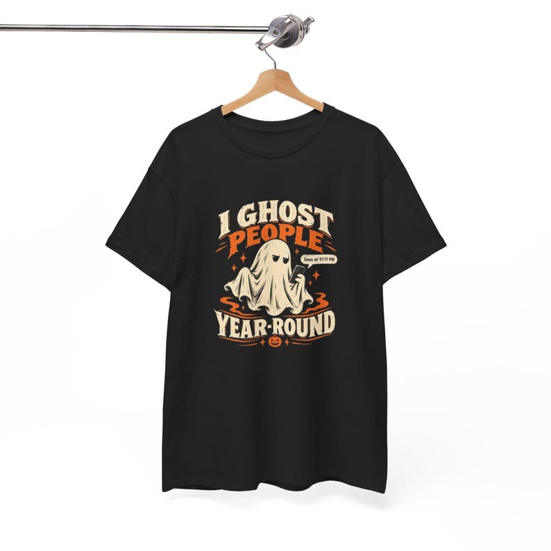 T-shirt fantôme humoristique, je fais disparaître les gens toute l'année image 5