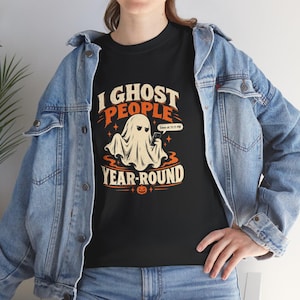 T-shirt fantôme humoristique, je fais disparaître les gens toute l'année image 4