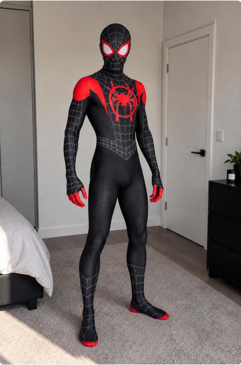 Black spiderman suit - Etsy 日本