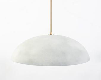 Kopernican Metal Pendant – Concrete Finish