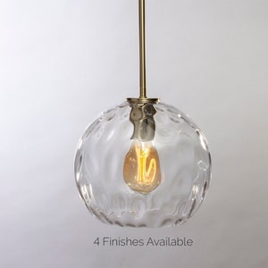 Dimple Pendant Light Fixture - Medium