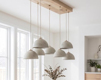 Galilean Concrete Dining Room Chandelier