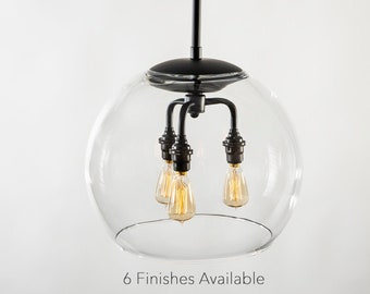 The Kingsley 12" Globe Pendant