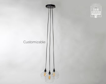 The Caden Globe Chandelier - Customizable
