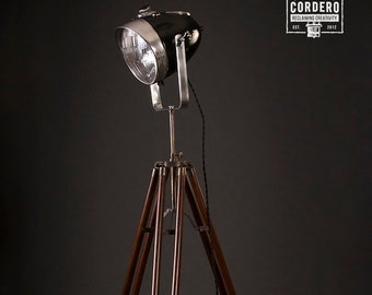 Motorcycle Headlight Floor Lamp