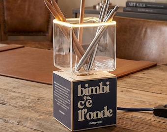 Tidal Cube Table Lamp