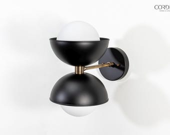 Lumivelle Double Dome Sconce