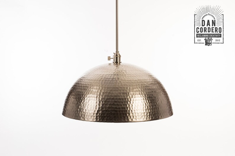 Brushed Nickel Pendant Lights image 0