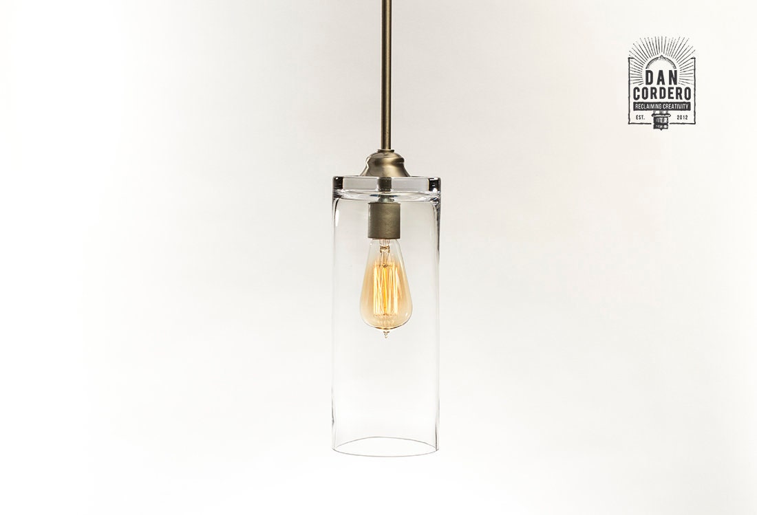 Edison bulb kitchen light