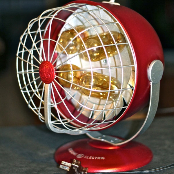 Vintage GE Electric Fan - Table Lamp