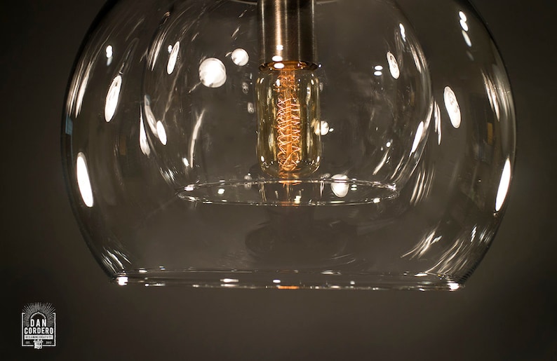 Edison Light Bulb Aged Brass Pendant Light Edison Pendant Light Fixture Pendant Double Globe Shade Edison Bulb