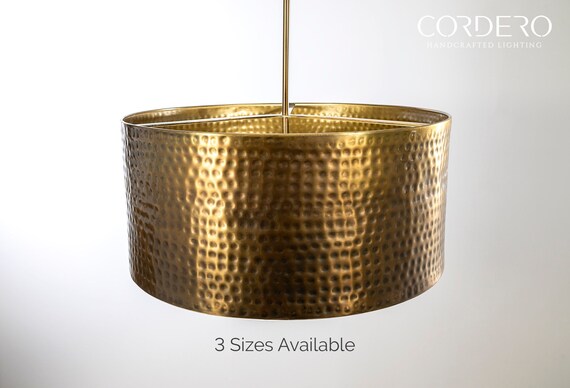Brass drum light deals