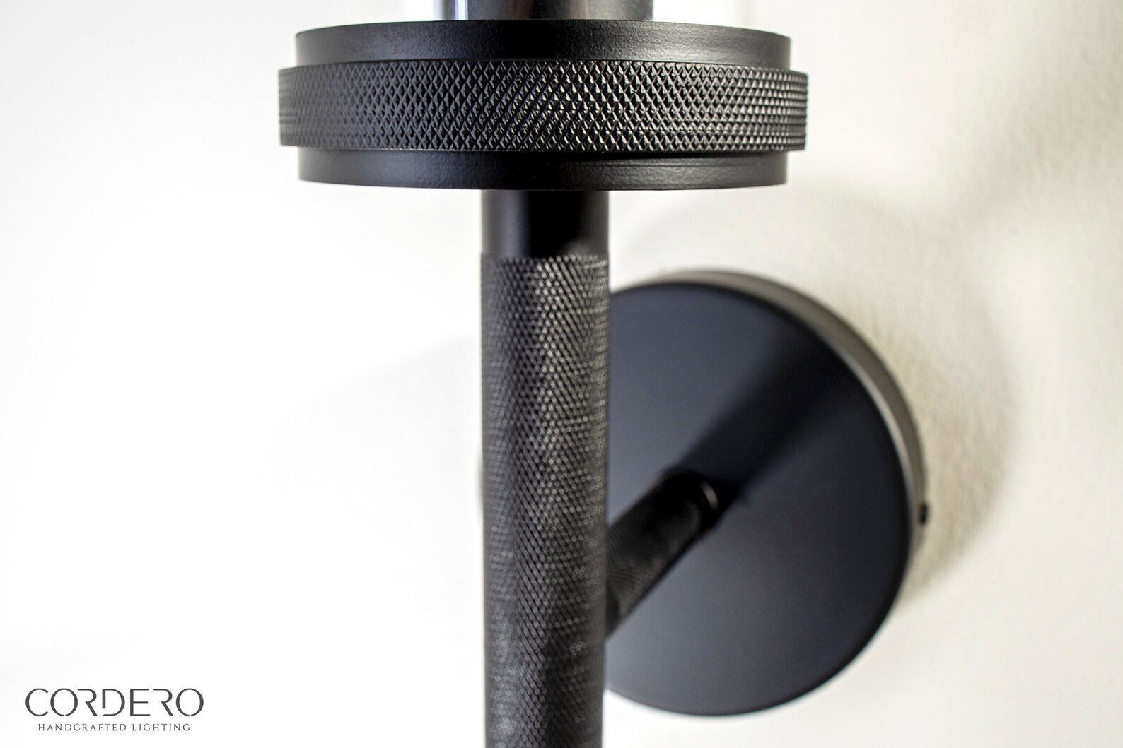 Ceyla Knurled Wall Sconce Etsy