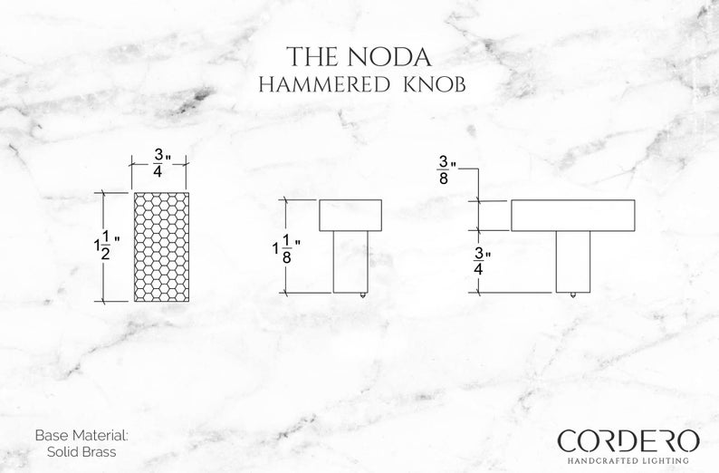 The Noda Hammered Knob image 5