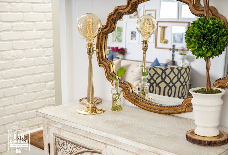 Vintage Fire Hose Nozzle Table Lamp Image 0