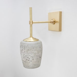 Kapona Beton Wandleuchte