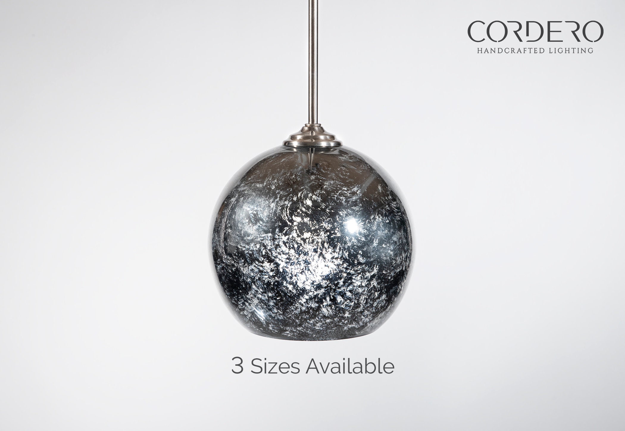 Mercury Glass Globe Light Fixture Etsy Australia