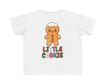 リトルクッキーレインボー幼児用Tシャツ クリスマス