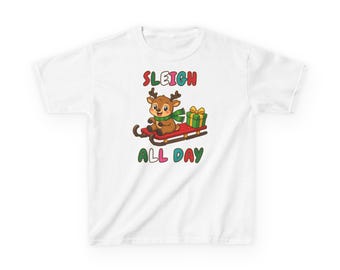 スレイ・オール・デイ・レインボー ユースTシャツ クリスマス